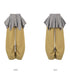 Layered Check Skirted Pants